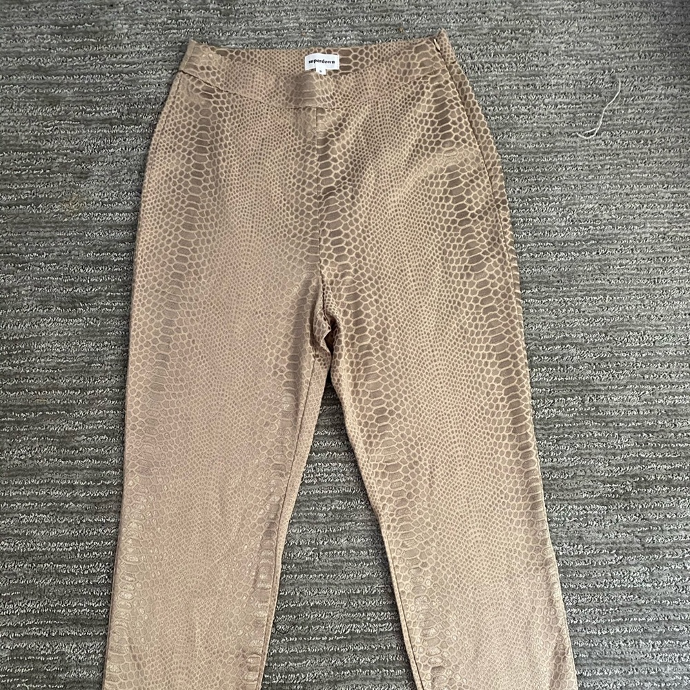 Revolve Snakeskin Pants